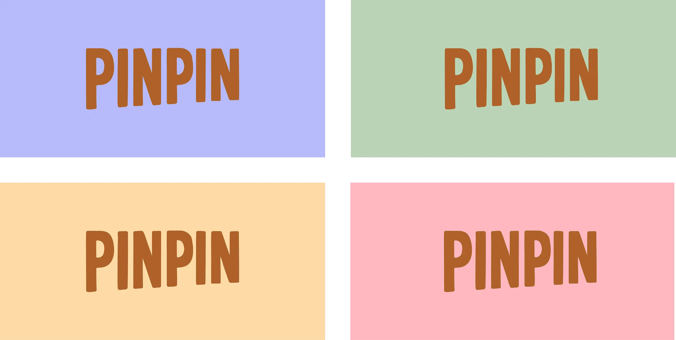Pinpin color palette